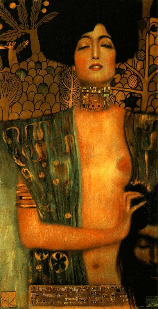 Gustav Klimt - Judith and Holopherne 1901